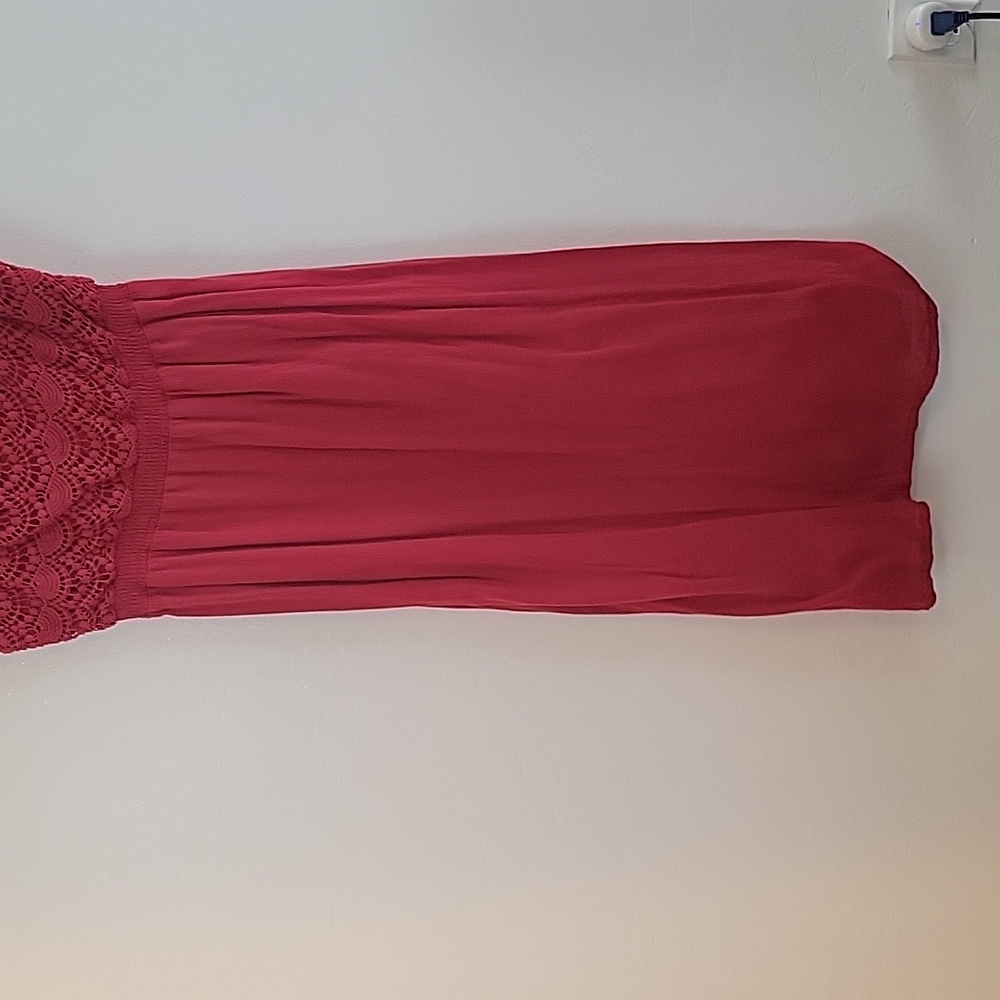 🍀Lucky Brand Strapless Dress SZ Med - Picture 3 of 10